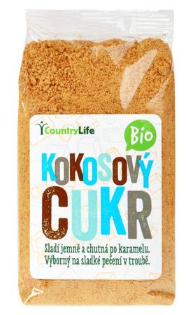Country Life Cukor kokosový BIO
