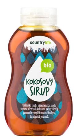 Country Life Sirup kokosový BIO