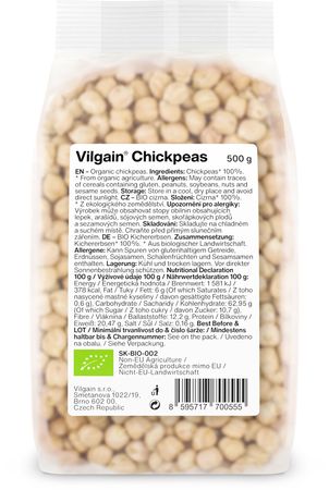 Vilgain Organic Chickpeas
