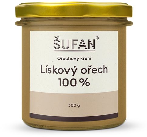 Šufan Lískoořechové máslo 100%