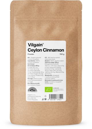 Vilgain Scorțișoară ceylon BIO