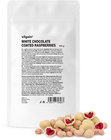 Vilgain Chocolate Coated Raspberries