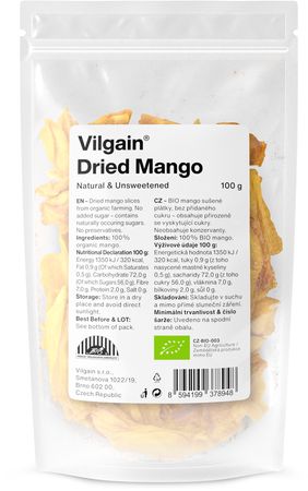 Vilgain Mango uscat BIO