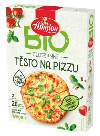 Amylon celozrnné těsto na pizzu BIO