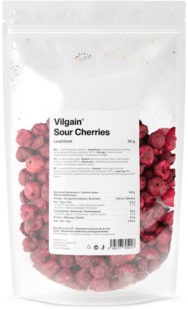 Vilgain Freeze Dried Sour Cherries