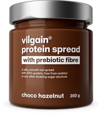 Protein spread with prebiotic fibre