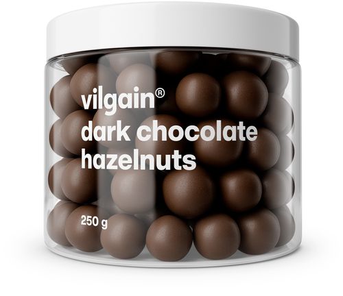 Haselnüsse in Schokolade