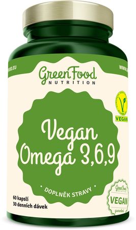 GreenFood Vegan Omega 3, 6, 9