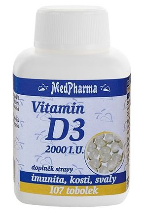 MedPharma Vitamin D3 2000 I.U.