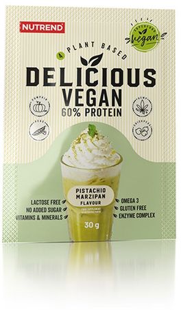 Nutrend Delicious Vegan Protein – pisztácia/marcipán 30 g 
