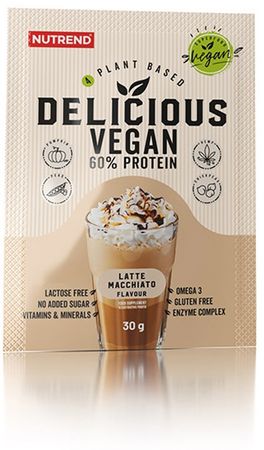 Nutrend Delicious Vegan Protein – pisztácia/marcipán 30 g