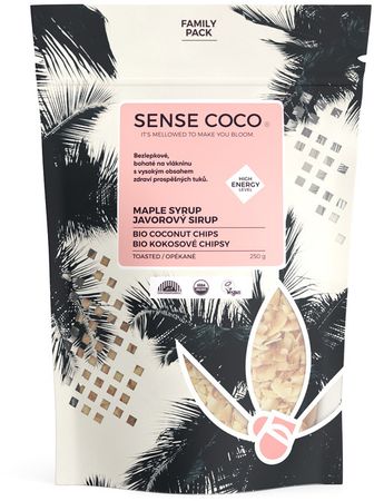 Sense Coco Kokosové chipsy BIO