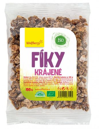 Wolfberry Fíky krájené BIO