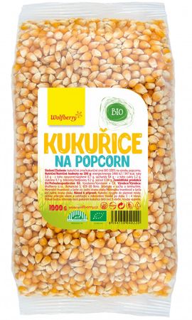 Wolfberry Kukurica na popcorn BIO