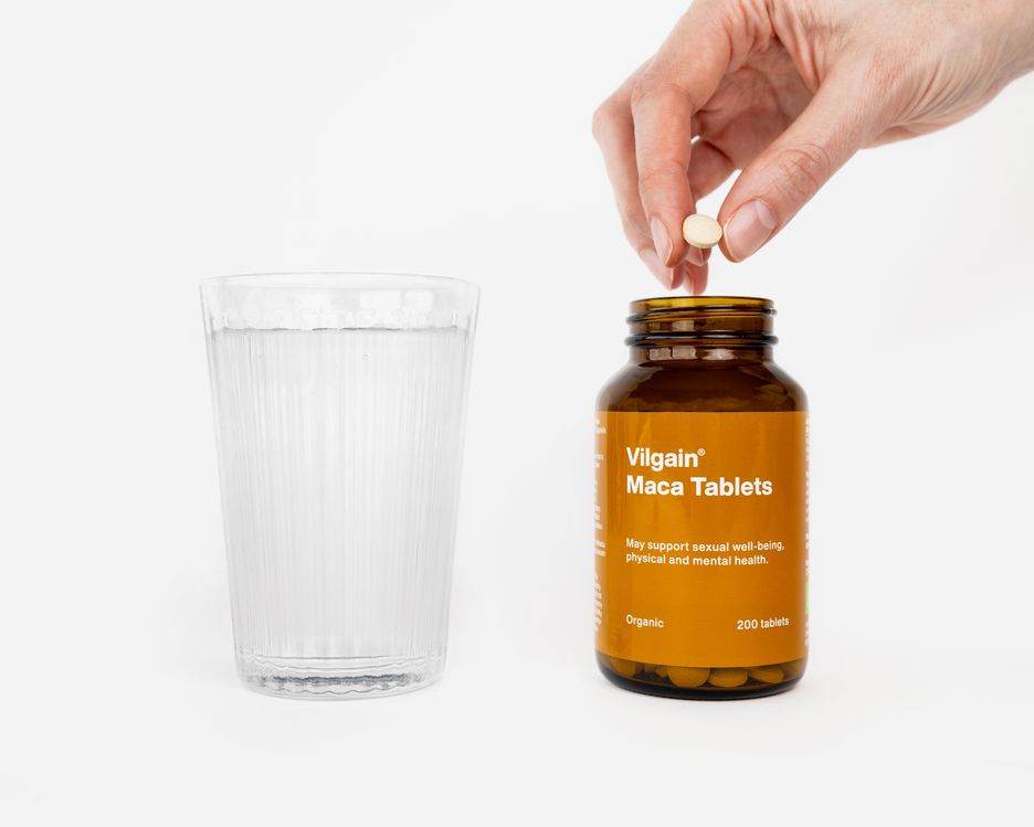 Vilgain Organic Maca 500 mg