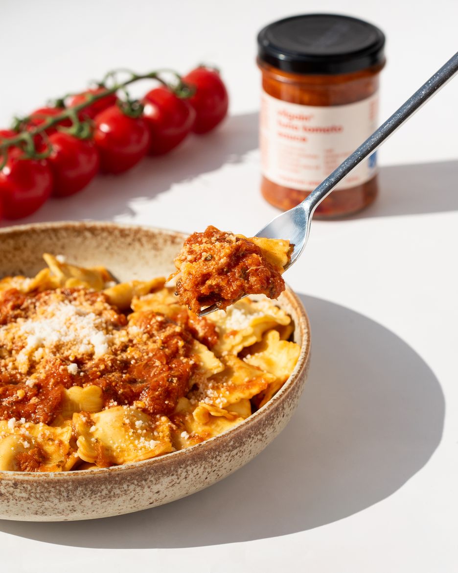 Tomatensoße mit Thunfisch