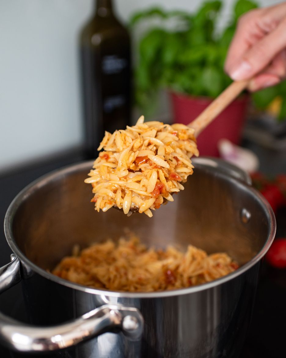 Vilgain Grießnudeln mit Tomaten