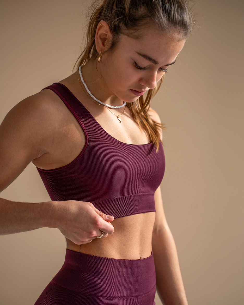Vilgain Seamless Ribbed Bra