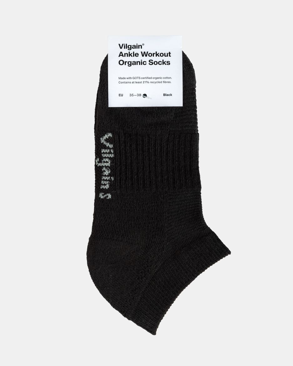 Vilgain Workout Organic Ankle Socks