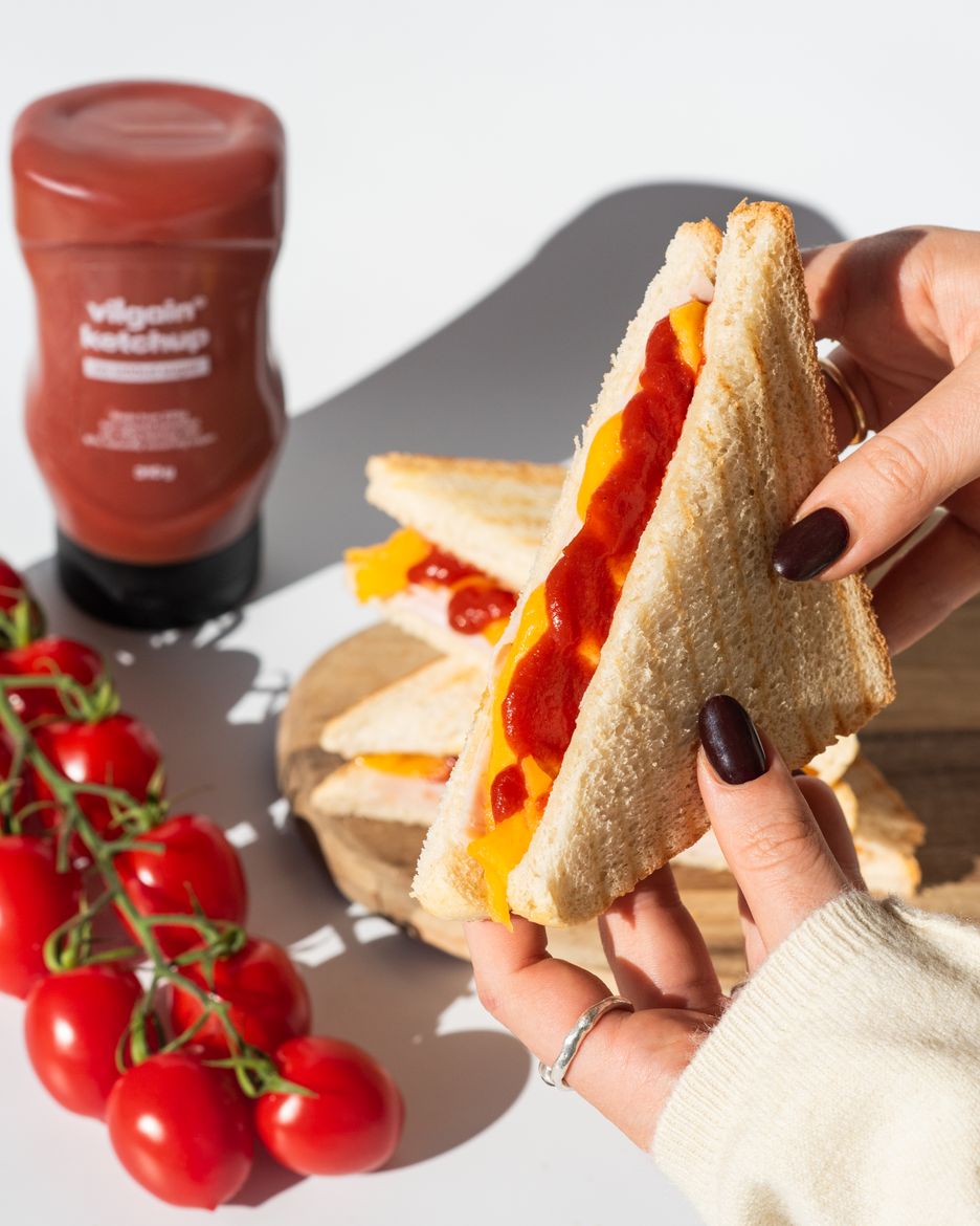 Ketchup fără zahăr adăugat