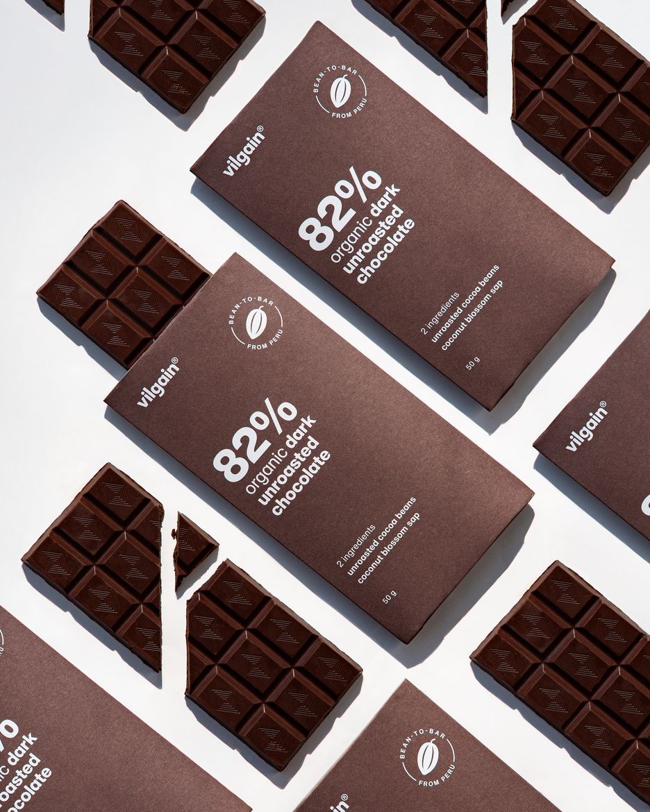 Organic Dark Unroasted Chocolate