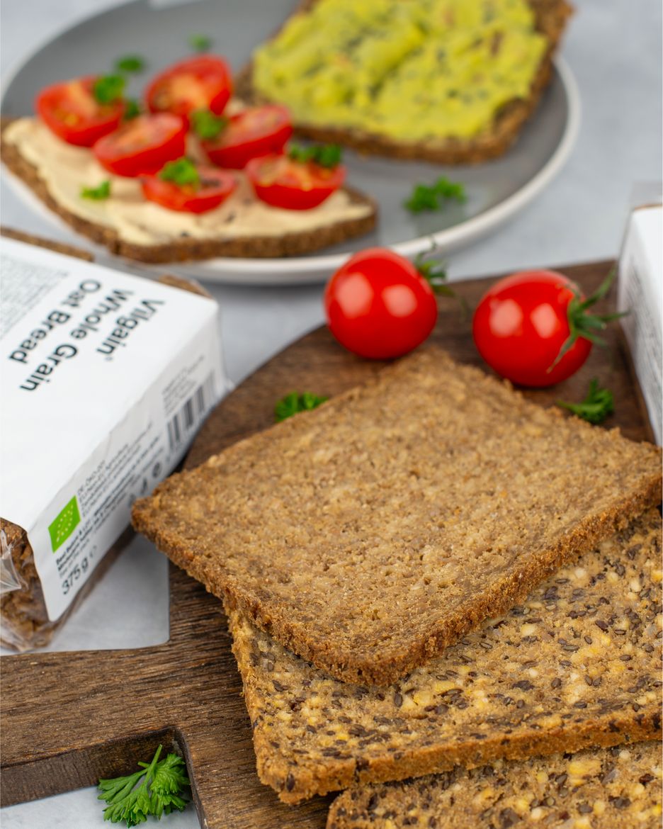 Vilgain Organic Whole Grain Oat Bread