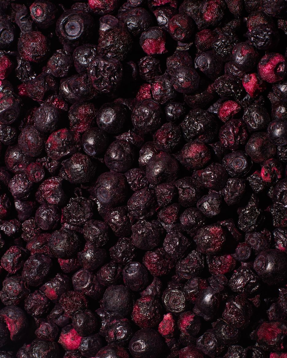 Gefriergetrocknete Wildheidelbeeren