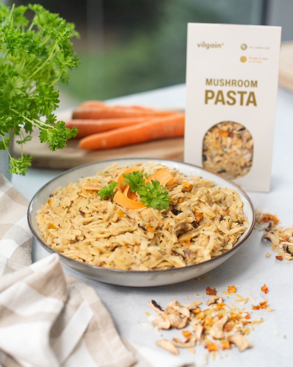 Vilgain Mushrooms Pasta