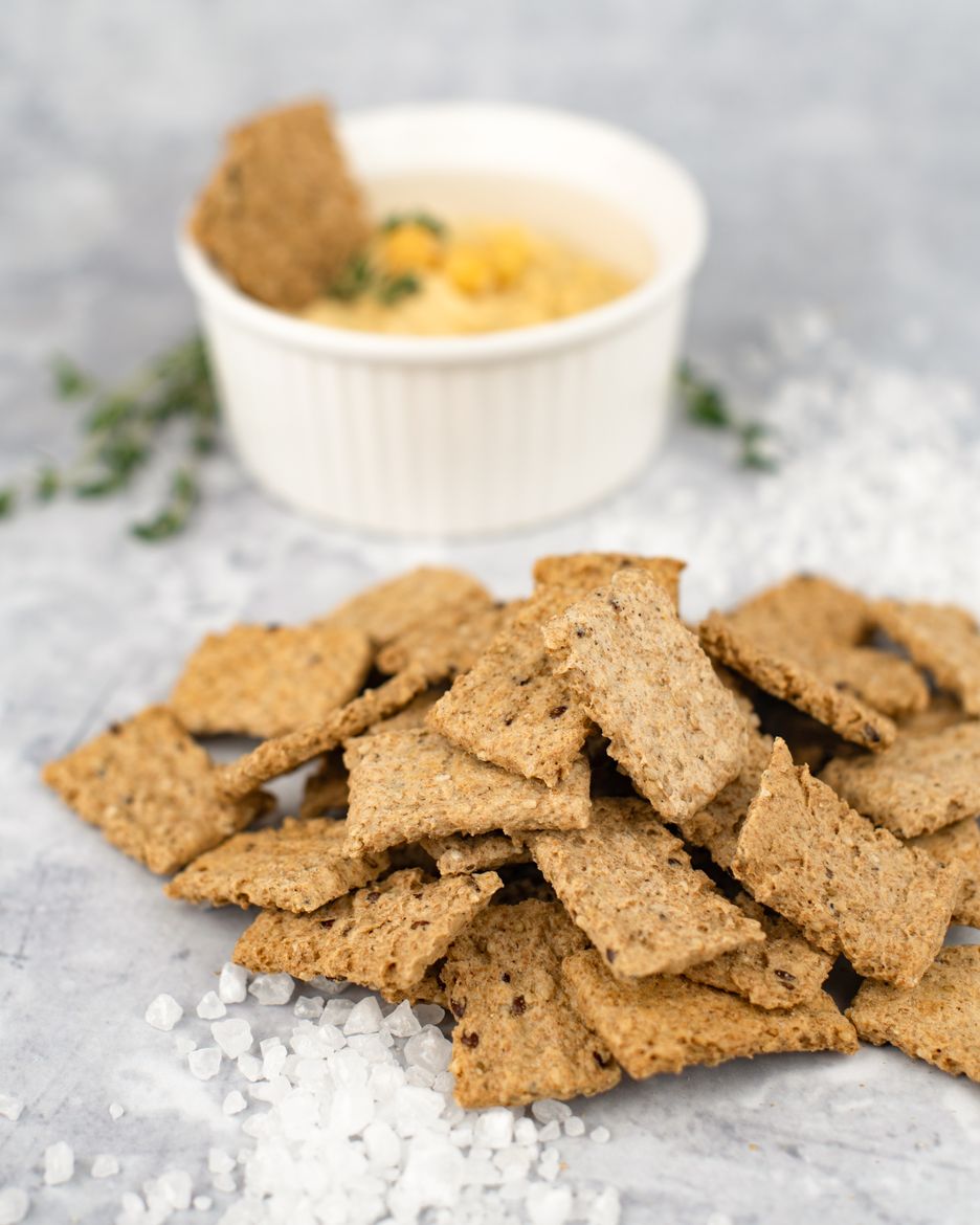 Vilgain Organic Wholegrain Crackers