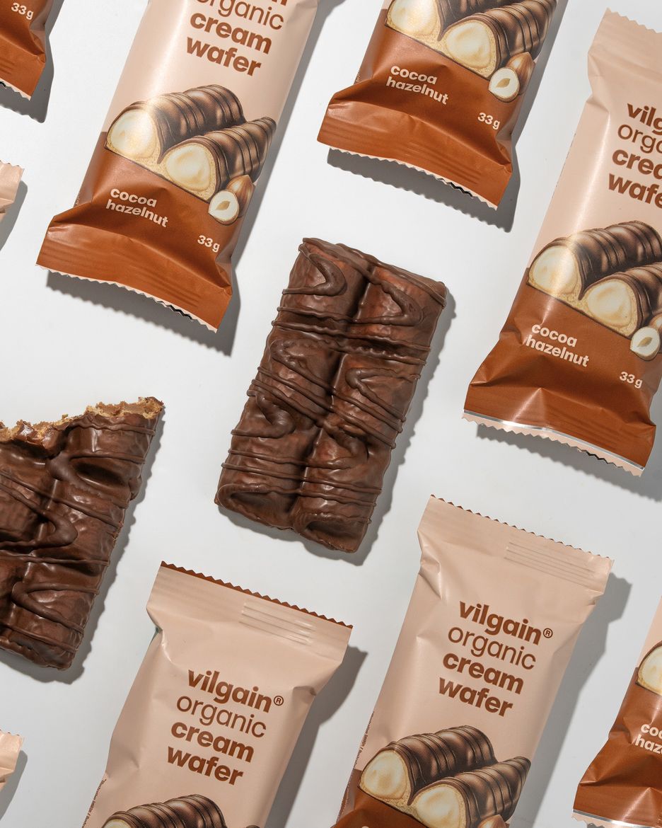 Vilgain Crispy Cream Wafer BIO
