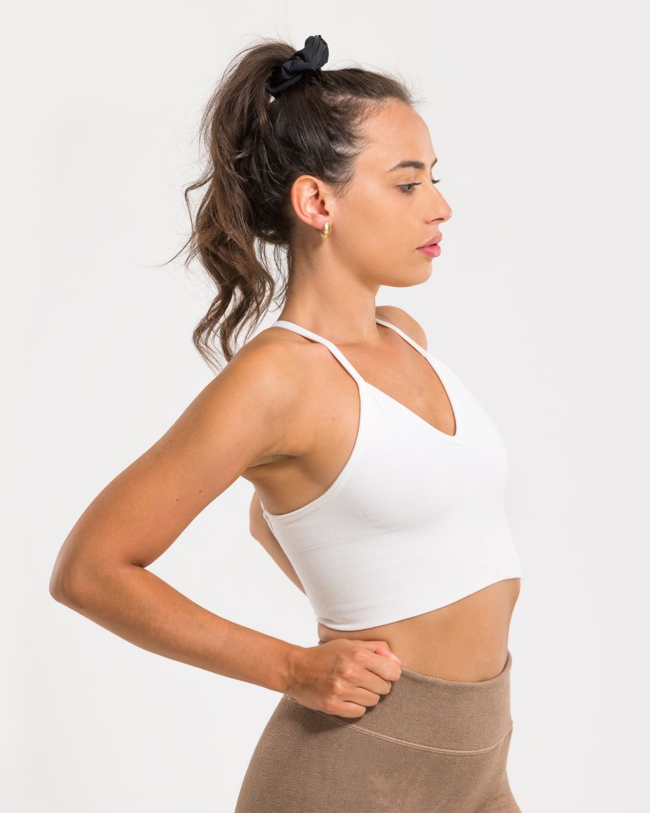 Vilgain Seamless Ribbed Racer Back Bra