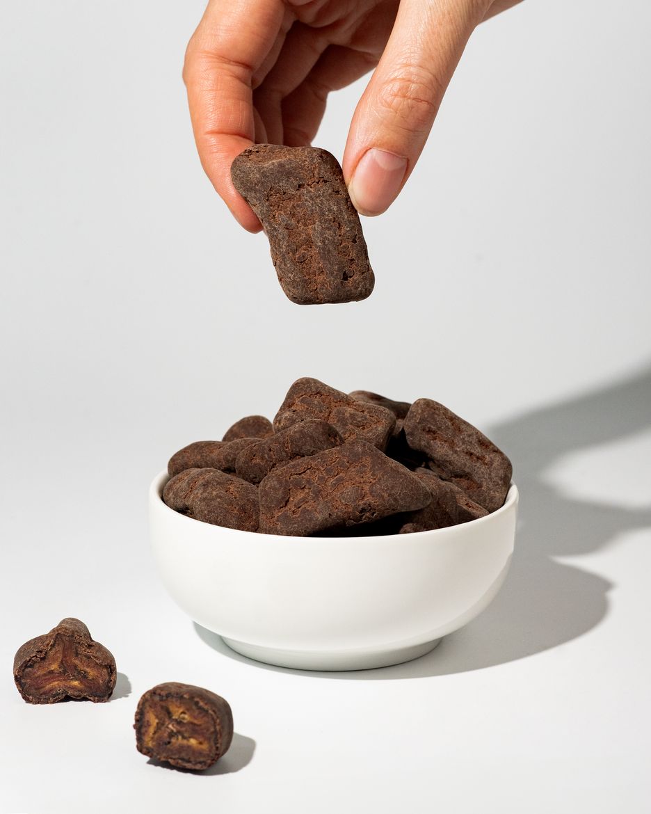 Bananen in Schokolade