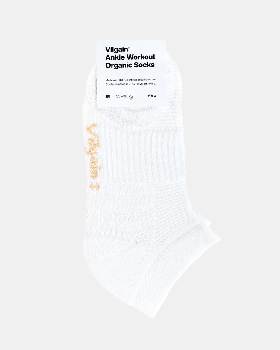 Vilgain Workout Organic Ankle Socks