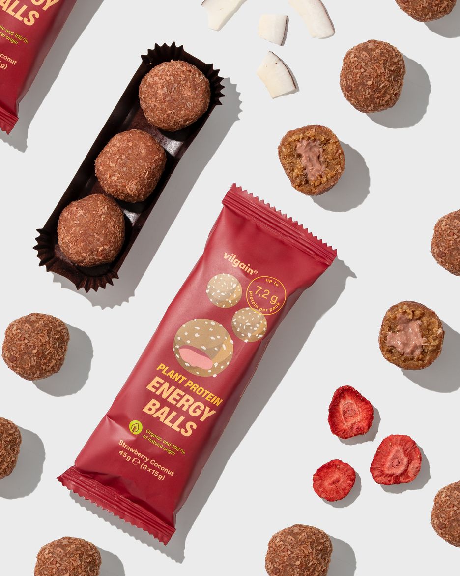 Vilgain Plant Protein Energy Balls BIO