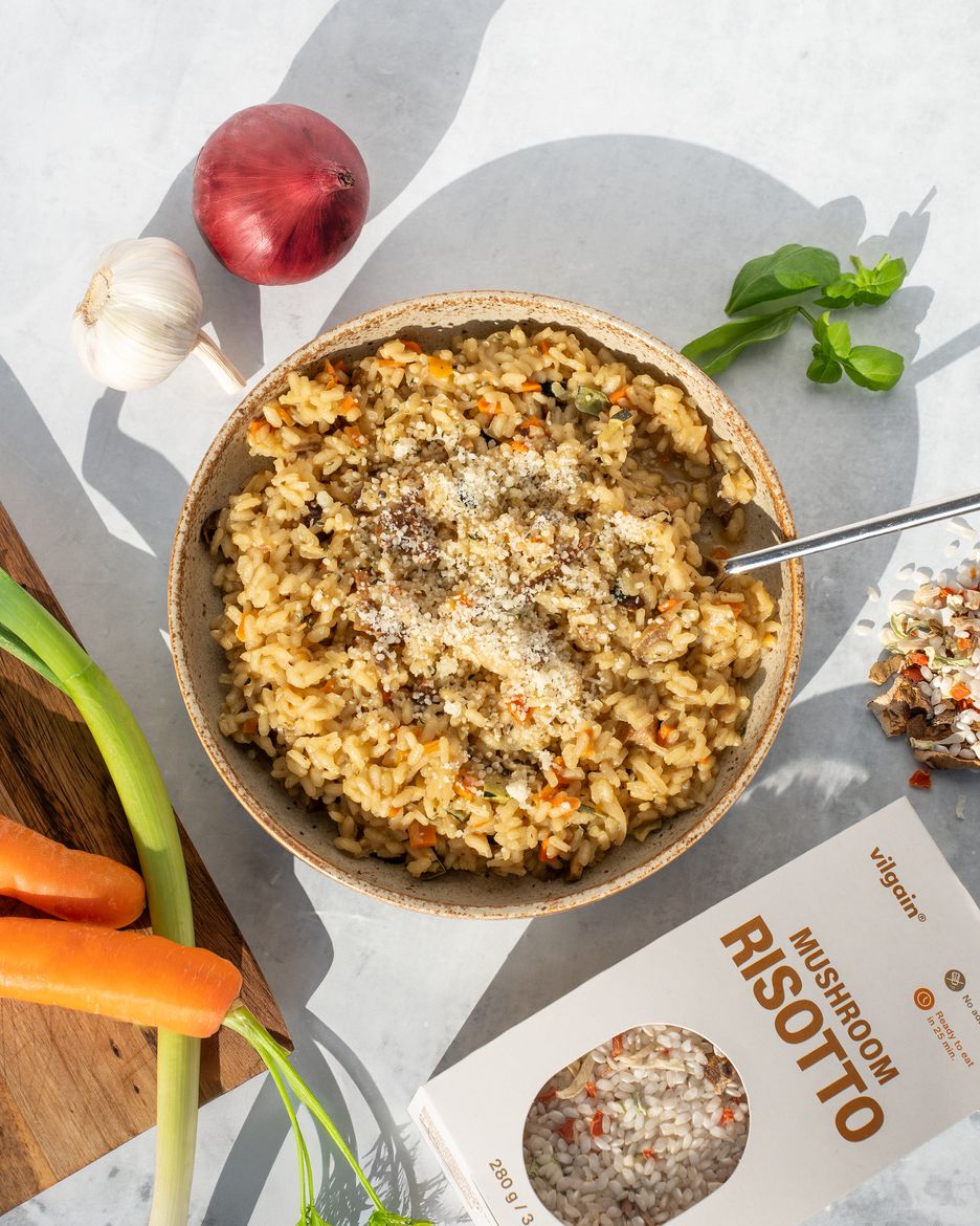 Vilgain Pilz-Risotto