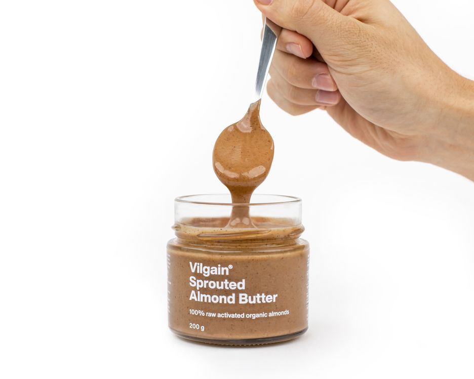 Organic Sprouted Almond Butter Vilgain
