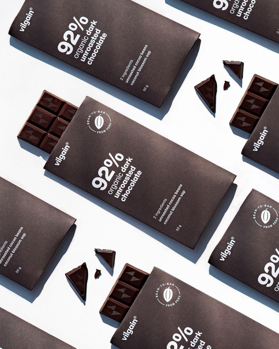 Organic Dark Unroasted Chocolate