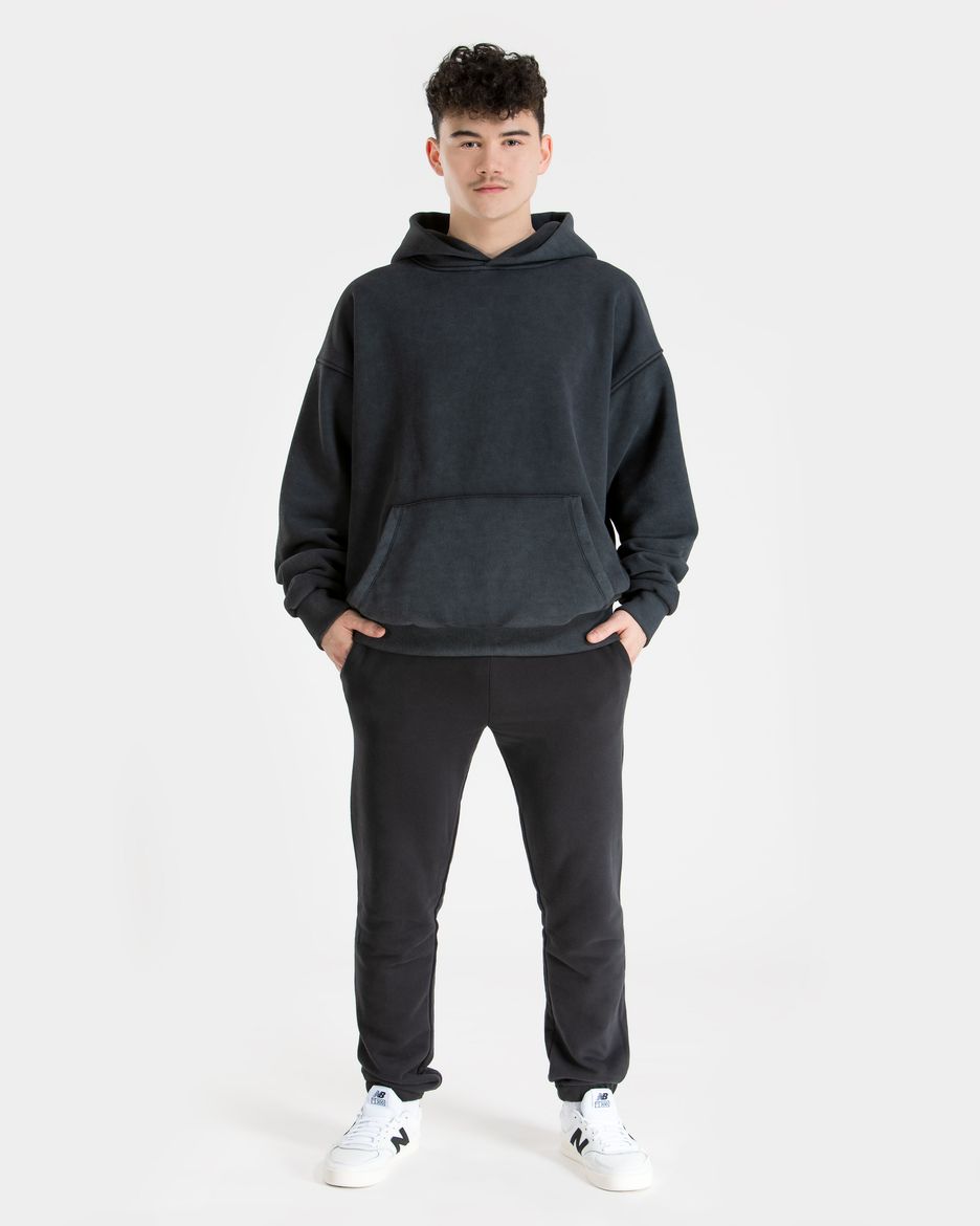 Oversized washed hoodie hot sale