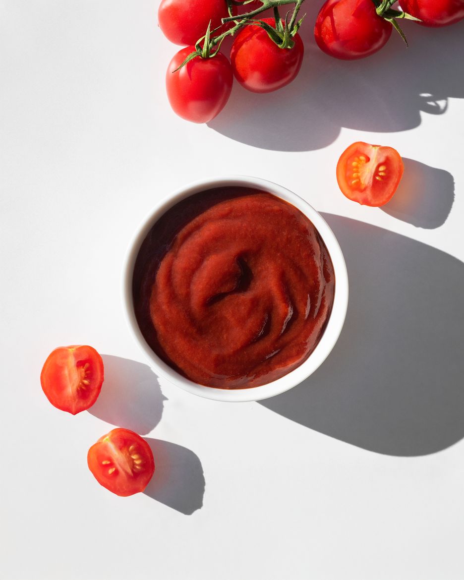 Ketchup fără zahăr adăugat