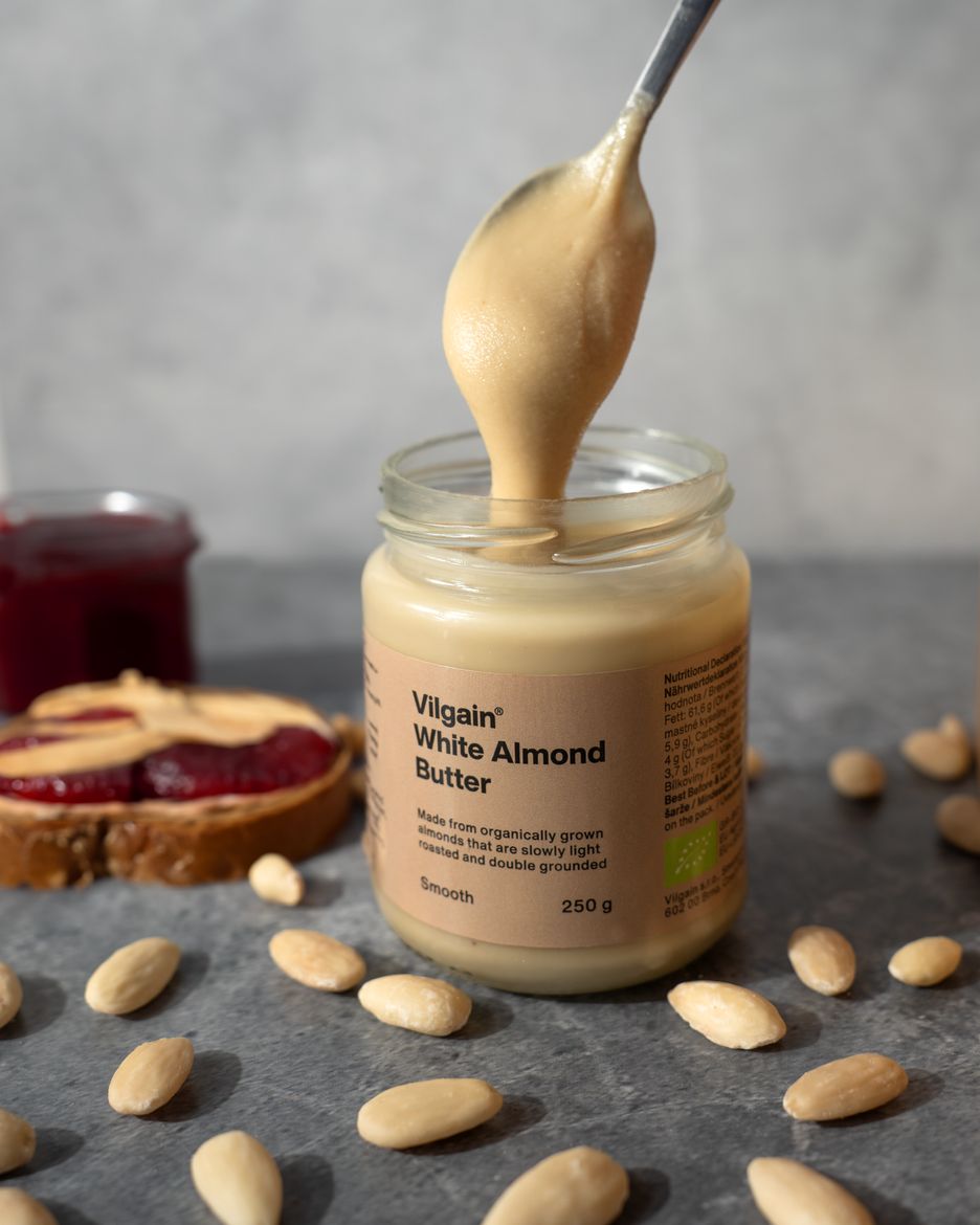 Vilgain Organic Light Roast White Almond Butter