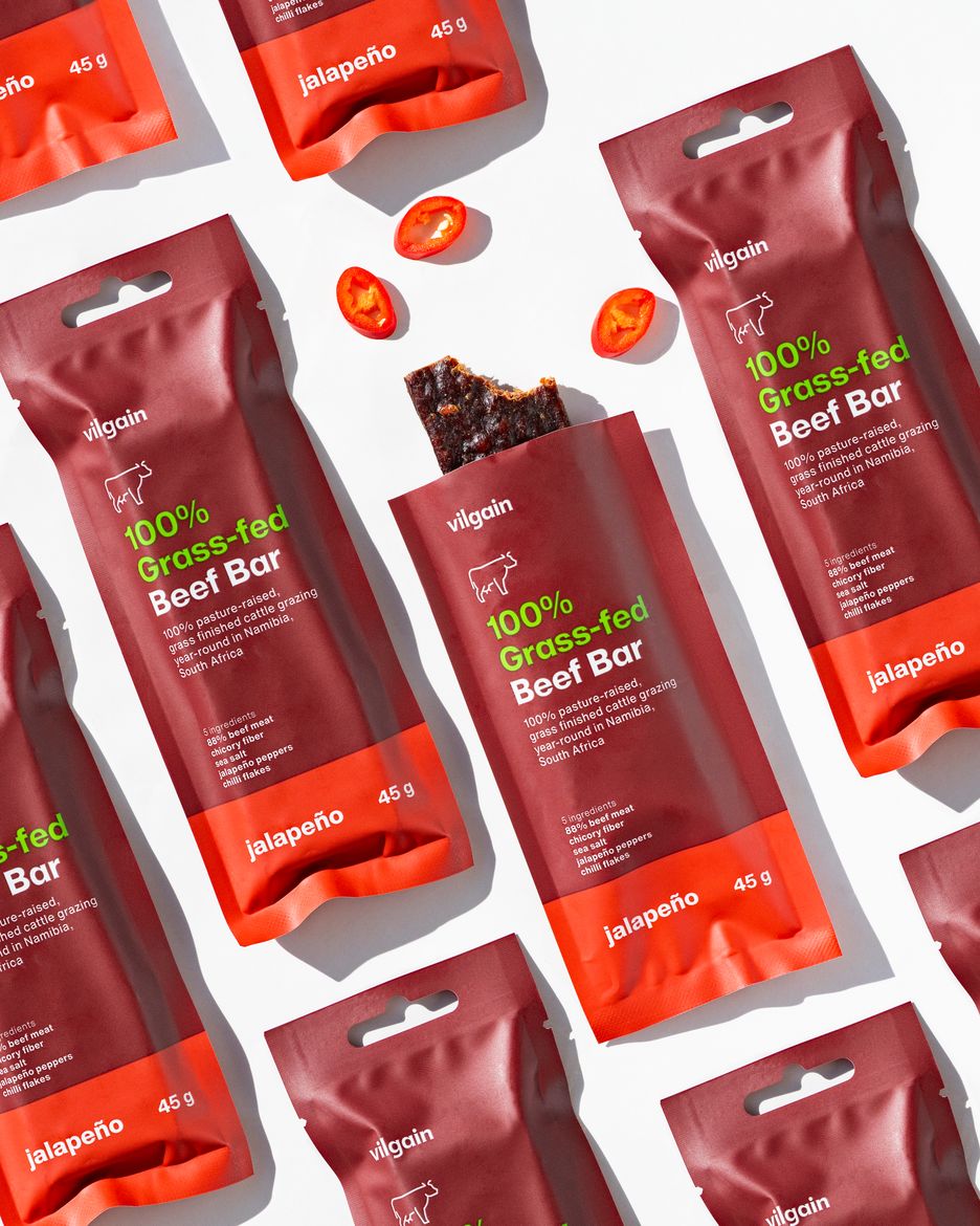100% Grass-Fed Beef Bar