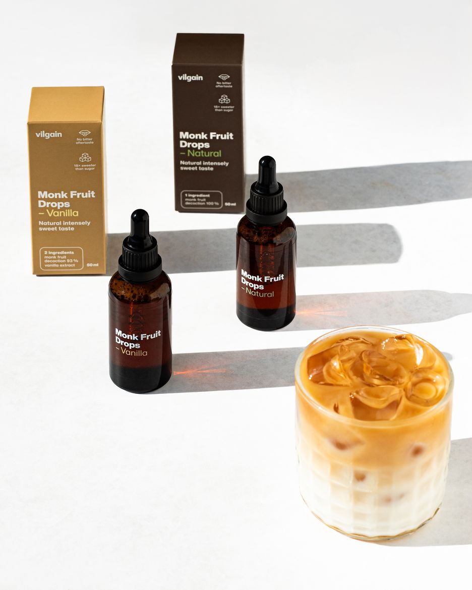 Vilgain Monk Fruit Flavour Drops