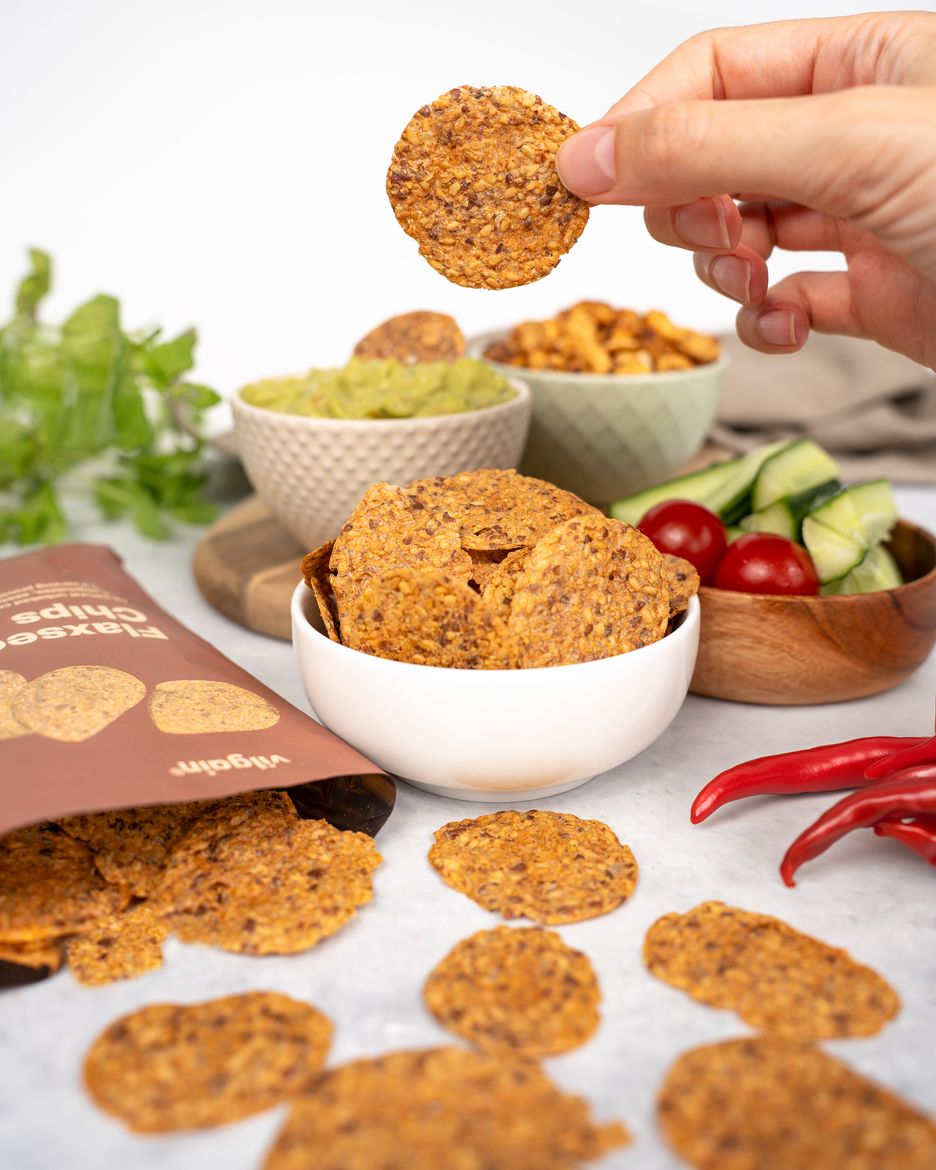 Vilgain Flaxseed Chips