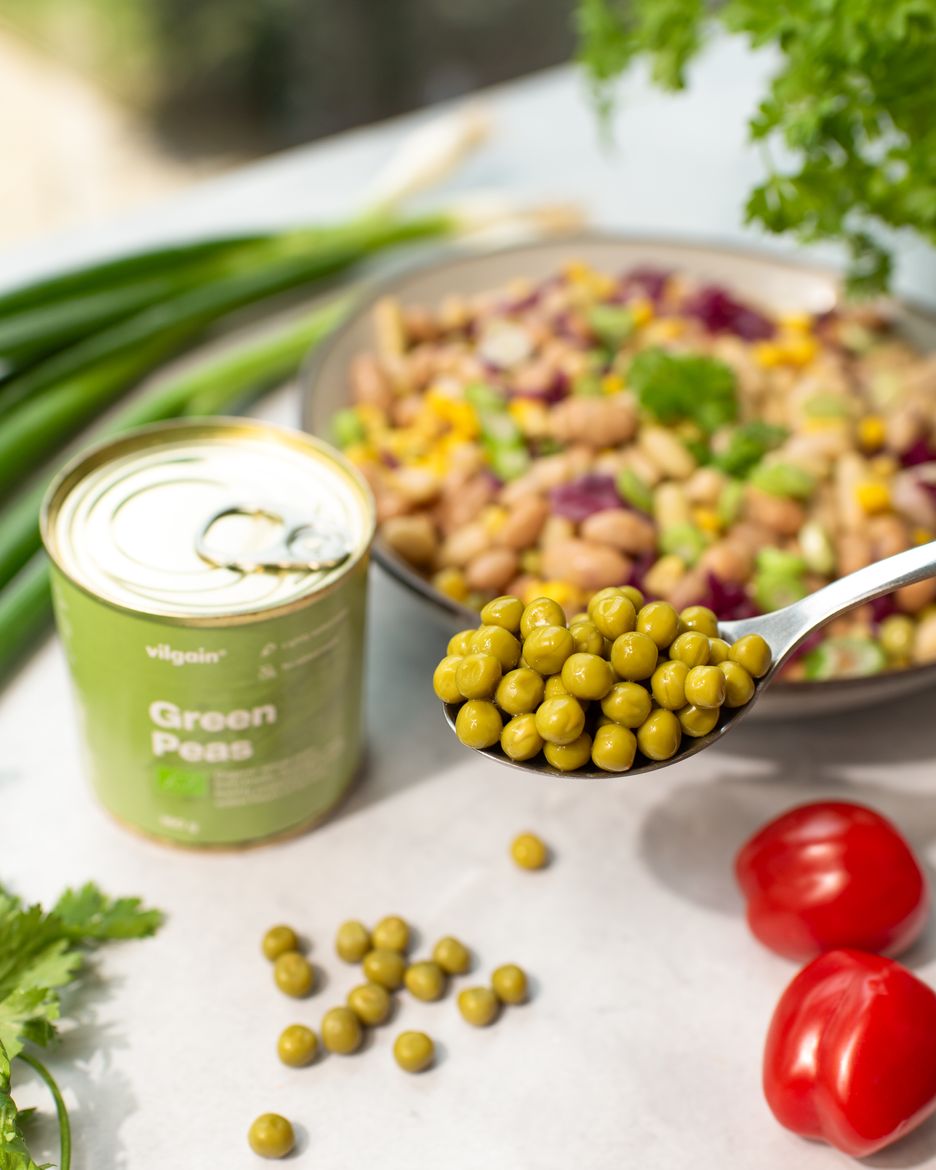 Vilgain Organic Green Peas