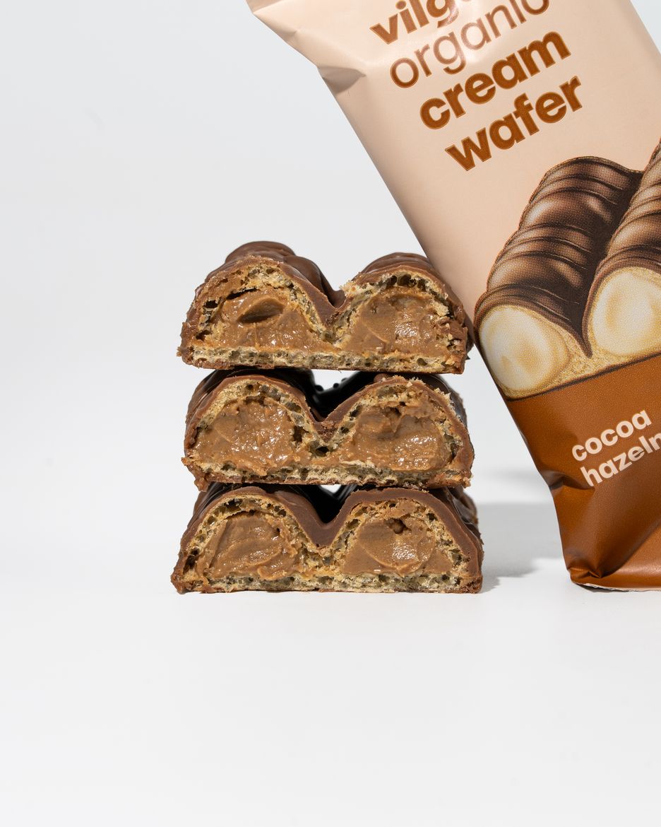 Vilgain Crispy Cream Wafer BIO