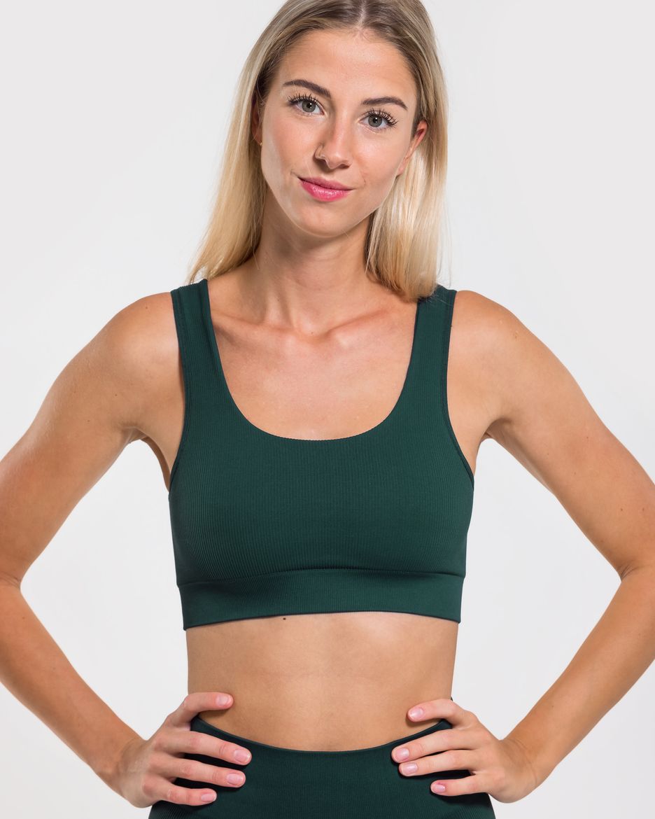 Vilgain Seamless ribbed bra without underwire