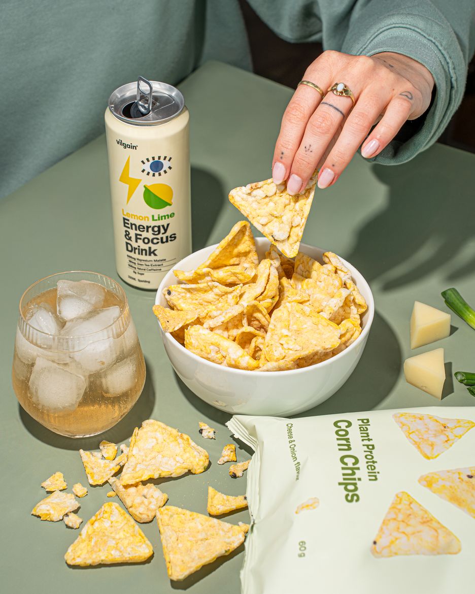 Vilgain Kukuřičné proteinové chipsy BIO