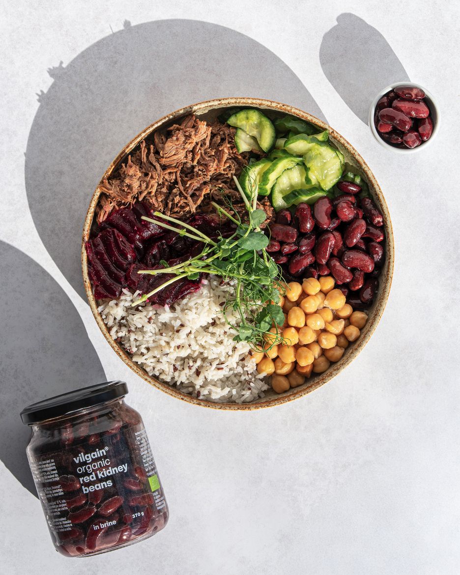 Bio Rote Bohnen in Lake