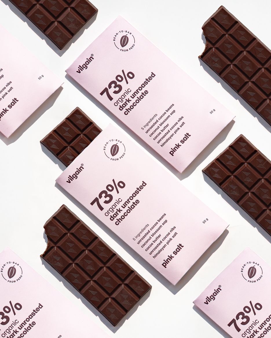 Organic Dark Unroasted Chocolate