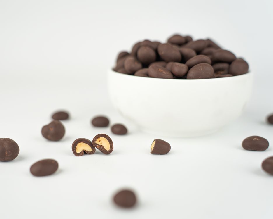 Vilgain Dark Chocolate Coated Peanuts